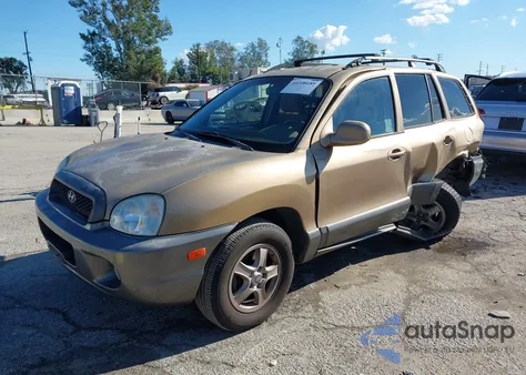 2004 Hyundai Santa Fe Gls from USA, damaged, VIN KM8SC13D64U695700